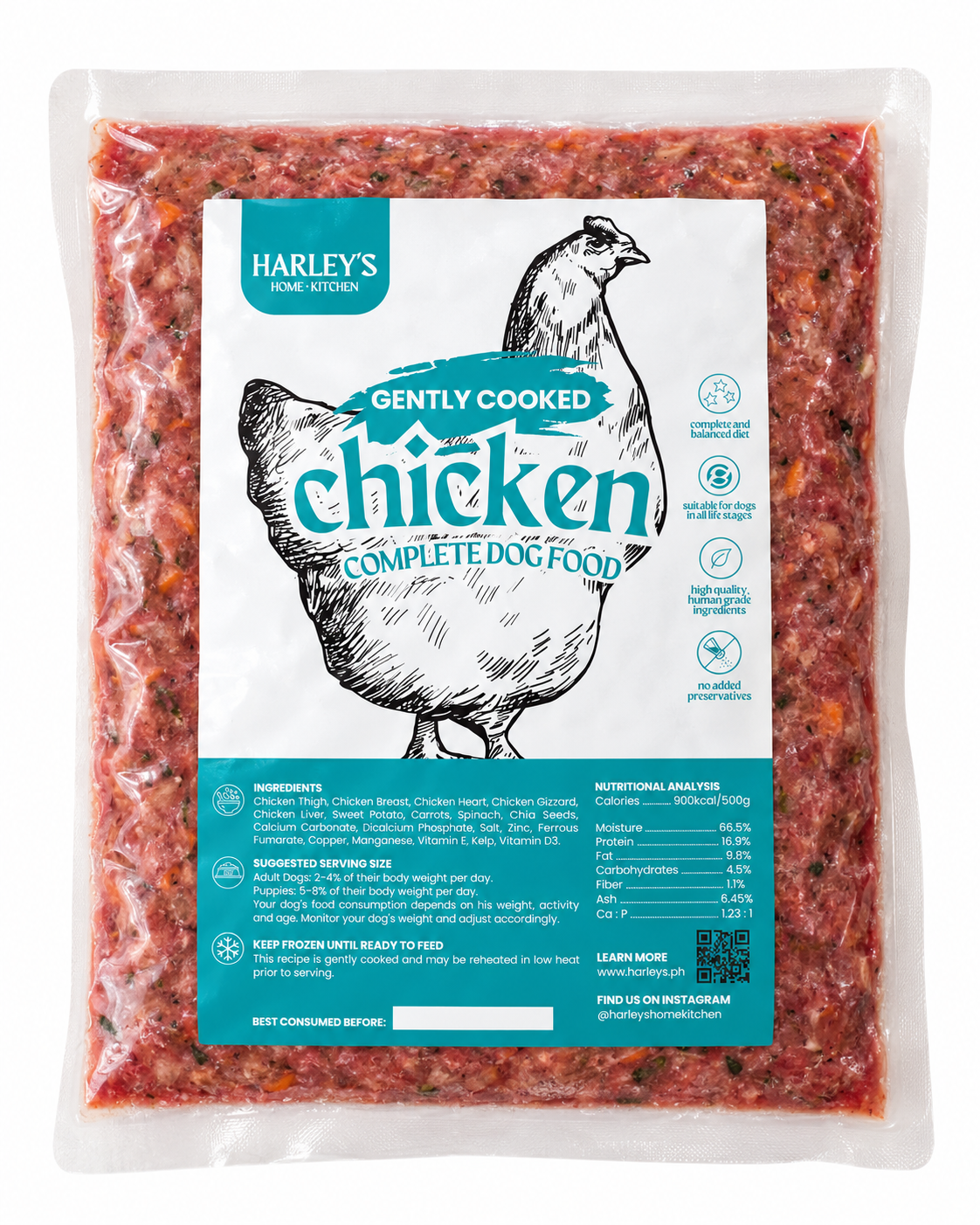 Gently Cooked Chicken Dog Food