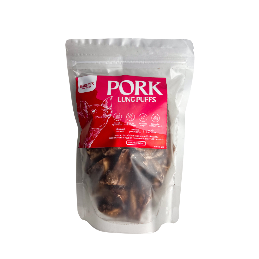 Dehydrated Pork Lung Puffs