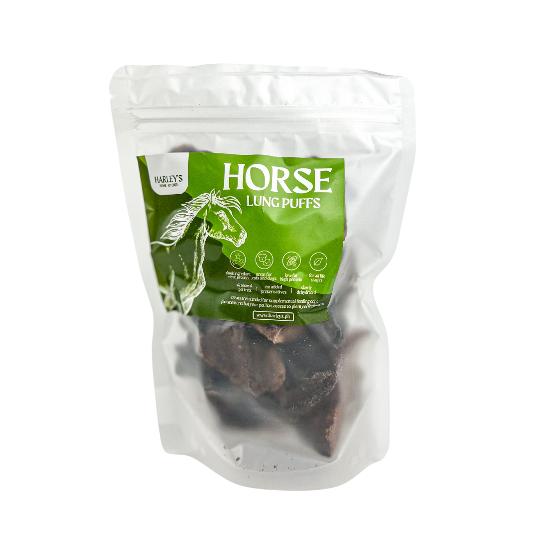 Dehydrated Horse Lung Puffs