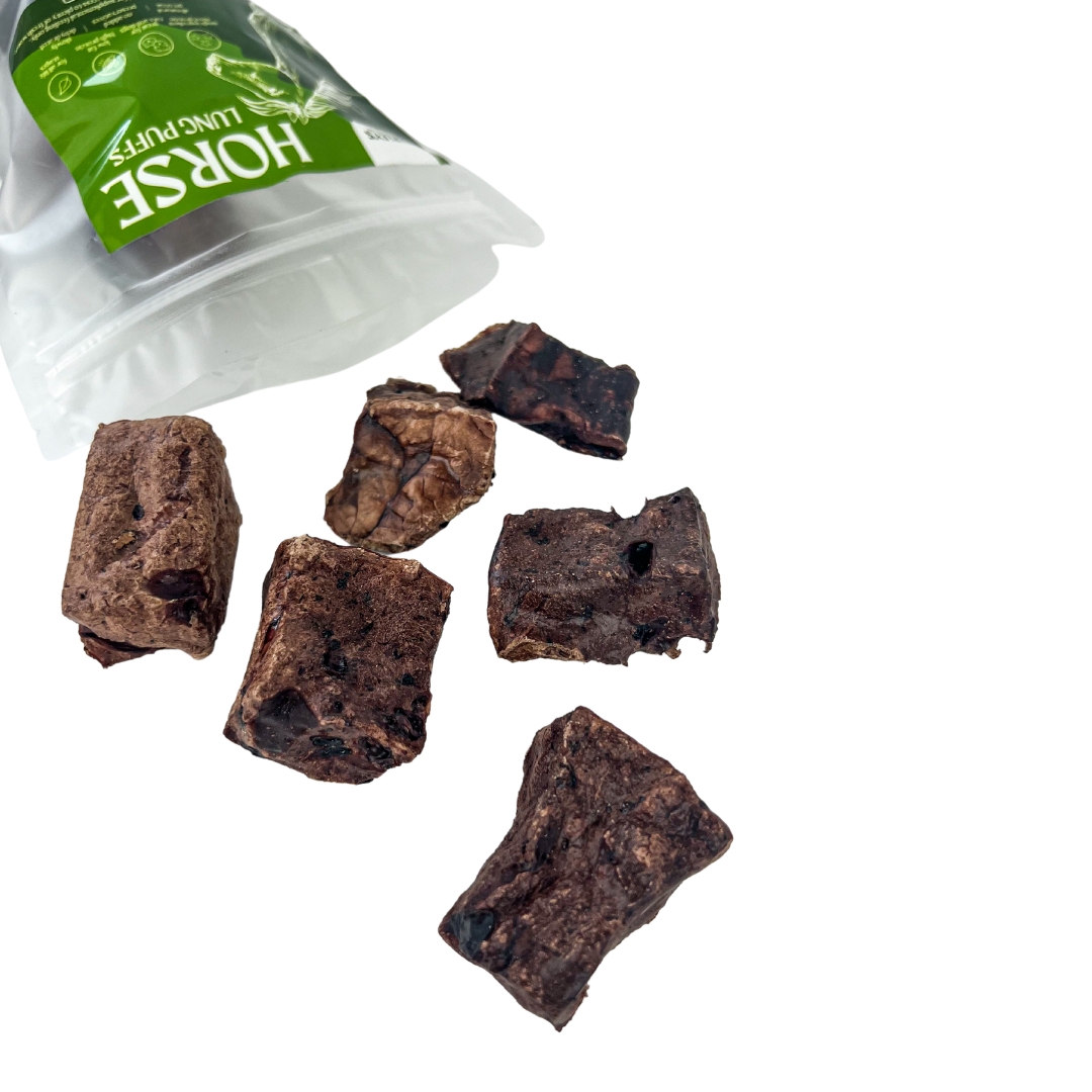 Dehydrated Horse Lung Puffs