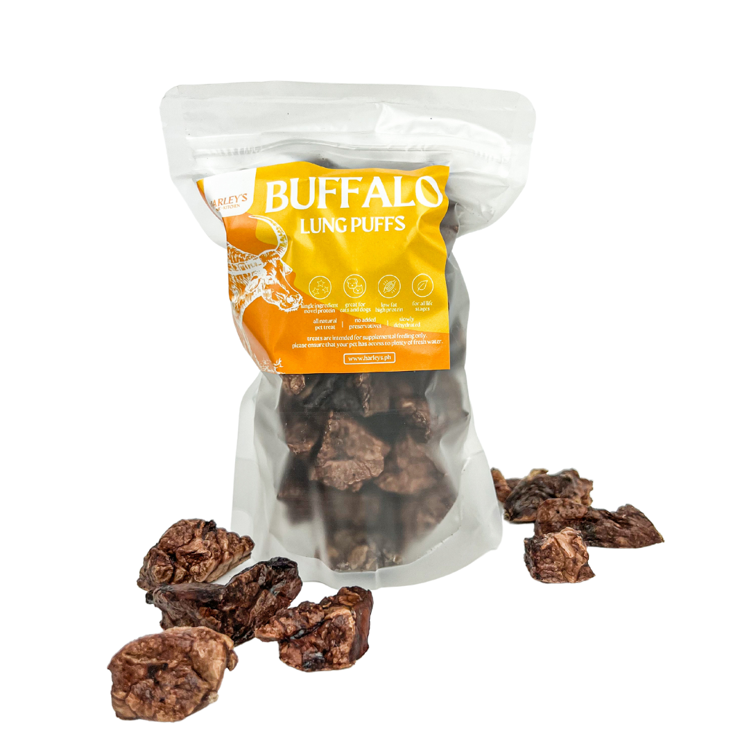 Dehydrated Buffalo Lung Puffs