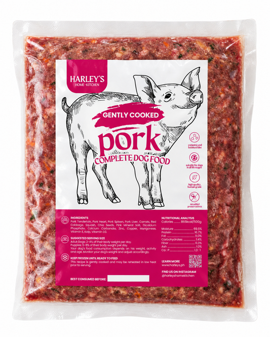 Gently Cooked Pork Dog Food