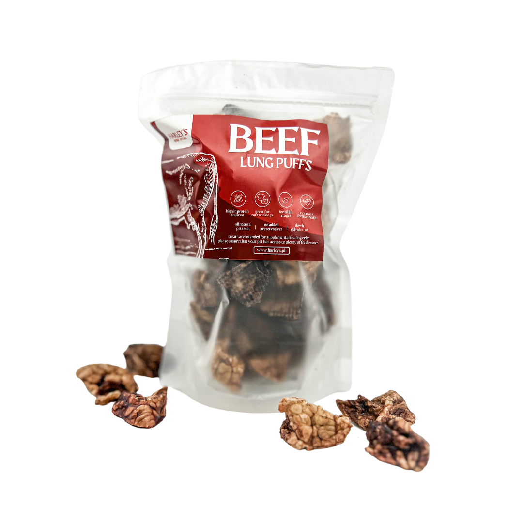 Dehydrated Beef Lung Puffs